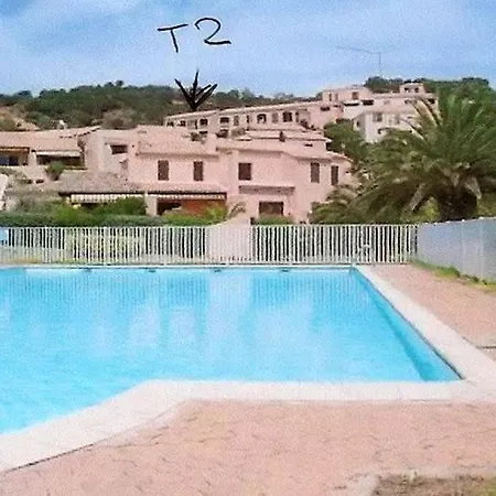 Апартаменты Apartment With One Bedroom In Porticcio With Wonderful Sea View Shared Pool And Balcony 350 M From The Beach